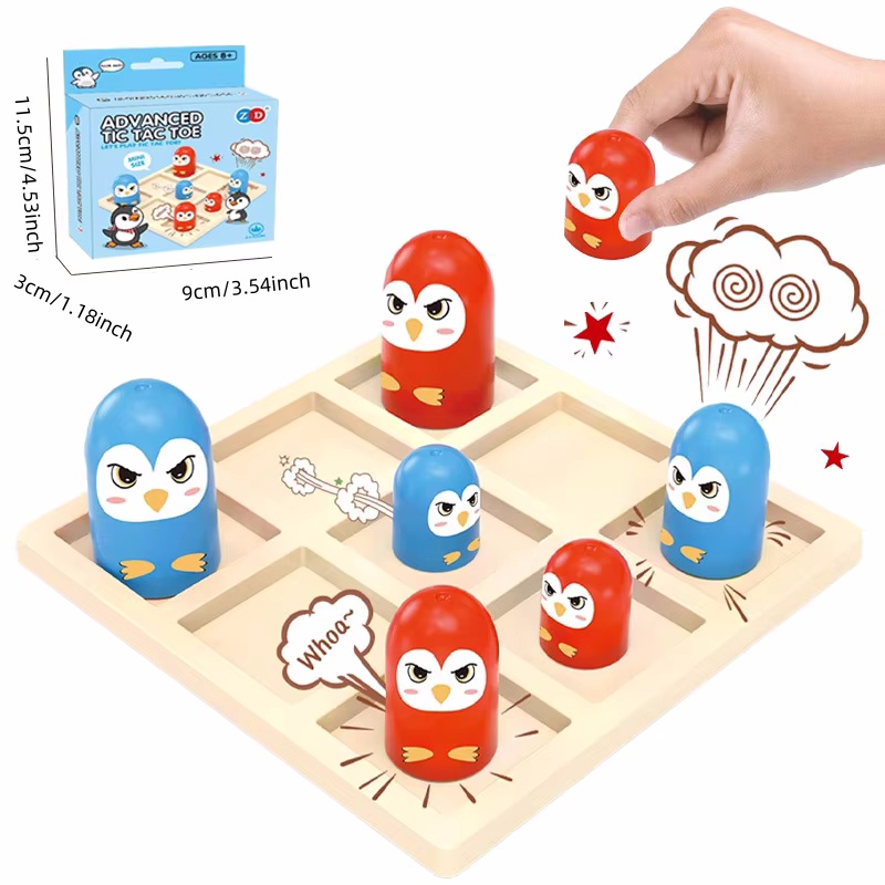 Party Games Adult Birthday - Mini Jogo de Tabuleiro Tic Tac