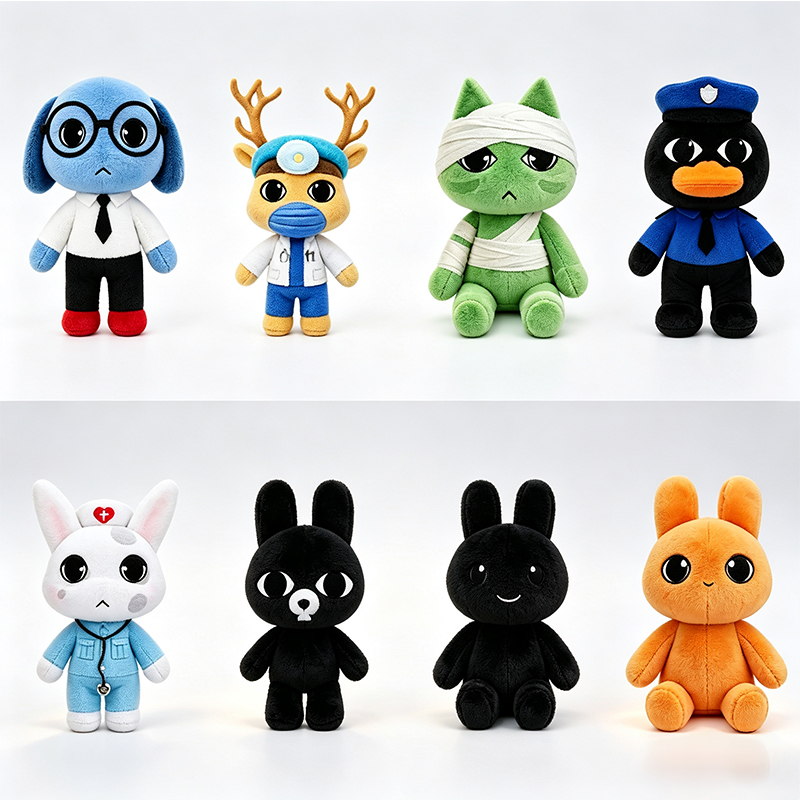 Party Games Animals - Novo Brinquedo de Pelúcia de Hospital