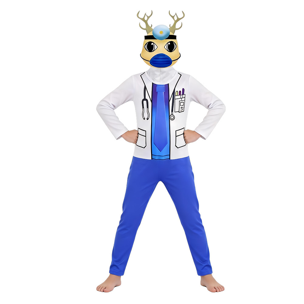 Party Games Animals - Fantasia de Cosplay de Médico Veterinário