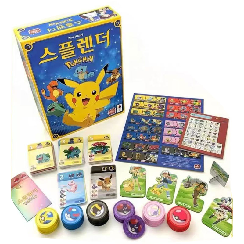 Party Games Adult Birthday - Jogos de tabuleiro Pokémon Dobble Splendor,