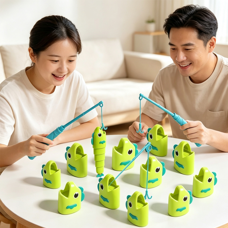 Play Friends Party Games - Jogo de Mesa Telescópico de Pesca,