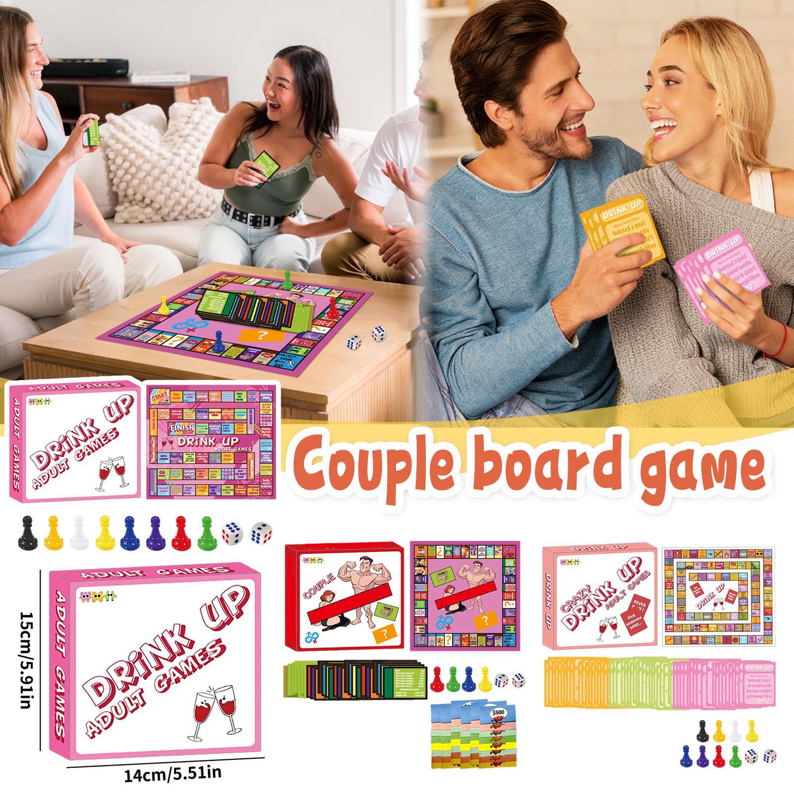Jogo de tabuleiro de mesa para - Play Friends Party Games avaliação e preço