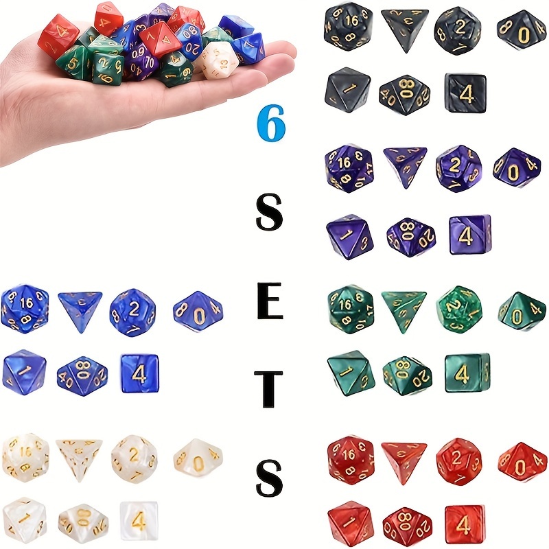 Conjunto de 42 Peças de Dados  - Play Friends Party Games avaliação e preço